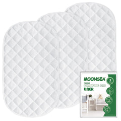 Moonsea diaper changing pad liner shows soft absorbent fabric for baby comfort
