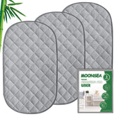 Moonsea diaper pad liner top view shows compact design for easy changes