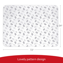 Moonsea elephant splat mat top print closeup highlights soft fabric and cheerful design.