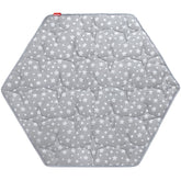Moonsea hexagon playpen mat front view cushions baby surface for comfortable crawling