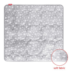 Moonsea play mat anti-slip back keeps it steady during adventures.