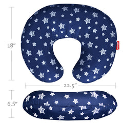 Moonsea nursing pillow cover is machine washable for quick cleaning after feeding.