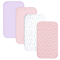 Moonsea pack-n-play-sheets-soft-fabric delivers breathable comfort for daily naps and night sleep.