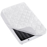 Moonsea toddler travel mattress protector waterproof layer keeps leaks at bay during trips.