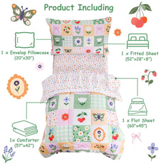 Mooreeke toddler fitted sheet fitting standard crib mattresses for easy setup