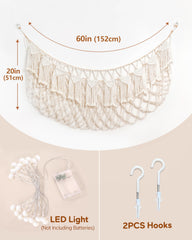 MORCCO night-light included creates a soft glow for bedtime routines.
