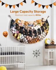 MORCCO toy hammock with LED lights enhances playful ceiling or wall display.