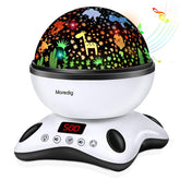 Moredig kids night light projector remote control for easy bedtime routine