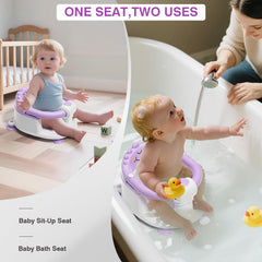 MoreFeel dinosaur-themed bath seat adds playful design for happy bath time.