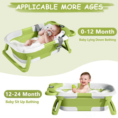 MoreFeel floating cushion providing gentle support for baby during bath