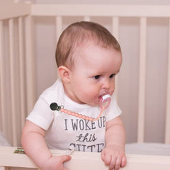 MORIBOX paci clip vintage colors highlights durable, stylish daily-use design.