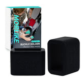 MORLIKE LIVING buckle holder pack of two in black keeps buckles upright and easy to grab.