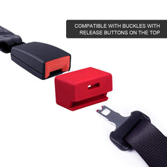 MORLIKE LIVING red buckle cover with soft bottom design for easy use.