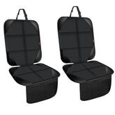MORROLS car seat protector front view reduces wear and spills during family trips.