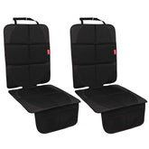 MORROLS car seat protector two-pack top view protects upholstery and fits most seats.