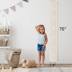 Morxy unisex growth chart, nursery or bedroom decor, inspiring conversations.
