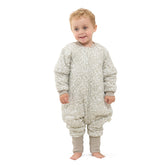 Mosebears baby sleep sack with winter-soft cotton outer for chilly nights.