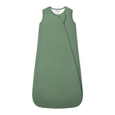 Mosebears bamboo-soft fabric on a sleep sack for gentle baby comfort.