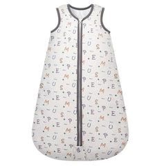 Mosebears sleep sack outer cotton close-up showing soft organic fabric for warm winter nights