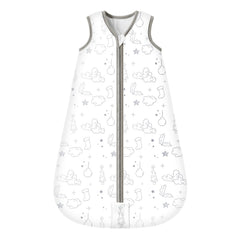 Mosebears Sleep Sack outer soft cotton texture provides cozy warmth for restful nights.