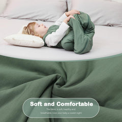 Mosebears sleep sack roomy space supports kicking and movement.