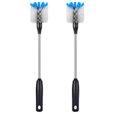 MOSOLAN bottle brush replaceable head reduces waste and extends cleaning life.