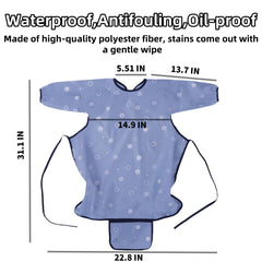 Adjustable neckline provides a comfy fit for infants to toddlers
