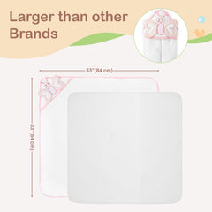 Mother's Choice hooded towel is machine washable and durable for busy households.