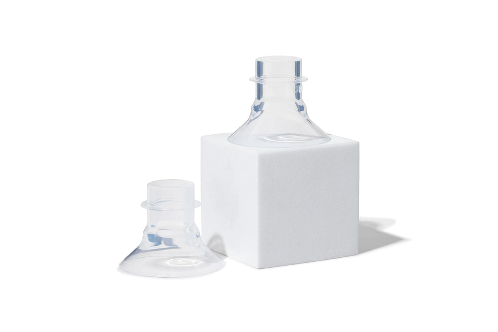 Motif Medical Aura Glow flange 15mm for comfortable pumping and better milk flow.