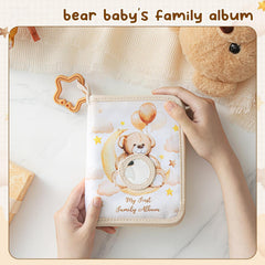 Motiskyy bear compact 7.3x5-inch size fits cribs and hands