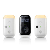 Motorola Nursery dual room audio monitor lets you hear two rooms clearly for peace of mind.