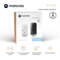 Motorola Nursery PIP10 parent unit portable design for on the go monitoring