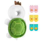 Mounting UP Tortoise WZ S4 head protector with owl design cushions gentle falls