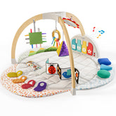 Move2Play kick and play piano close-up with 30+ melodies for early musical exposure.