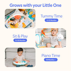 Move2Play montessori toy reflection mirror to spark self-awareness and tracking.