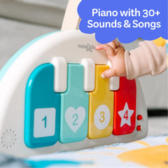 Move2Play montessori toy textured fabrics for rich sensory touch and curiosity.