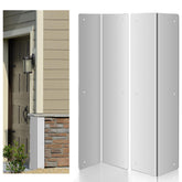 Moxweyeni stainless steel corner guards package ready for tough outdoor vinyl siding protection.
