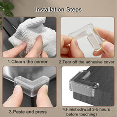 MOYONTE strong adhesive tape ensures corner guards stay in place