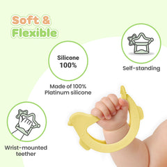 MOYUUM wrist teether durable case ensures secure on-the-go use