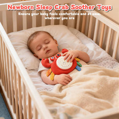 MPQMPQ Soft Plush Crab Toy for sleep helps newborns feel secure during bedtime routines.