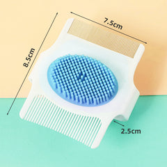 MR LION cradle cap comb dense teeth cleans smaller flakes without scratching the scalp