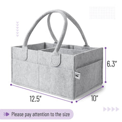 Mr. Pen Baby Diaper Organizer side pockets hold ointments and small items.