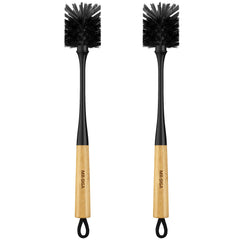 MR.SIGA Water Bottle Brush long handle reaches corners for deep cleaning.