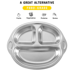 Mrs. Chou yellow divided plate highlighting separate compartments for variety