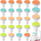 Mudder baby nail file pads pink pack for newborn nails gentle smoothing