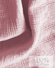 MUGVELL muslin cover provides full privacy shield for discreet breastfeeding in public.