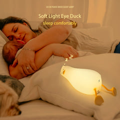 MUID rechargeable nursery night light uses touch control for easy dimming.