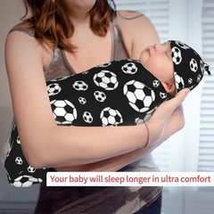 Muitanerkd swaddle fabric close-up emphasizes soft cotton fibers.