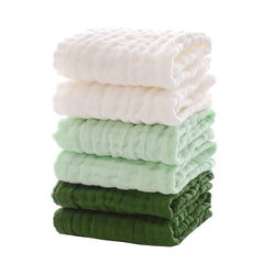 MUKIN baby washcloths close up showing soft texture for newborns
