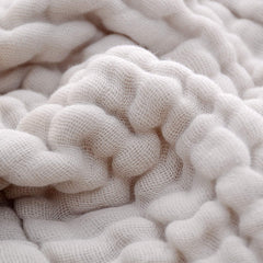 MUKIN organic cotton washcloths with hypoallergenic use for sensitive skin